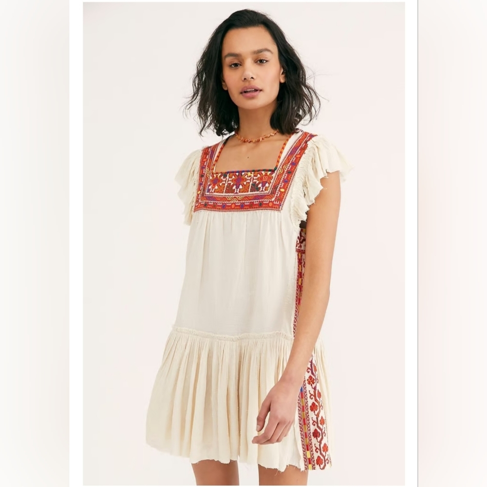 Free people day glow dress xs